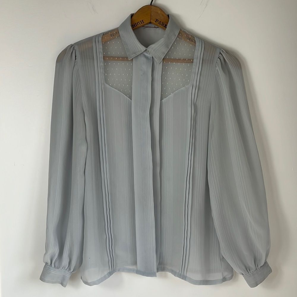 Vintage Sheer Blouse